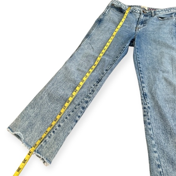 AO LA Alice + Olivia Perfect Cropped Kick Flare Jeans in Rebel Rebel Size 29 - Picture 5 of 11